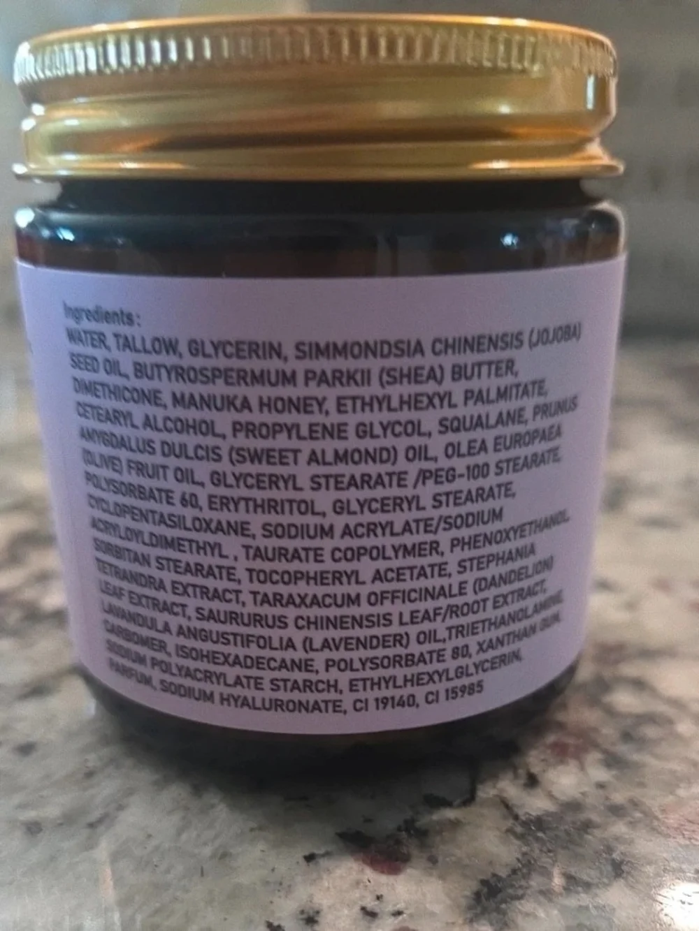 Hanyutom Whipped Tallow Honey Balm - Lavender